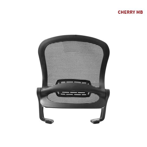 CHERRY MESH BACK WITH HANDLE METALLIC FLAP