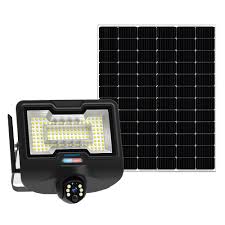 Ahuja International SIM Solar CCTV Camera with 150W Flood Light, 5MP Full HD 4G SIM Solar Panel, 25Ah LiFePO4 Battery, 360° Rotation, Human Detection, Two-Way Audio, IP66 V380 Pro