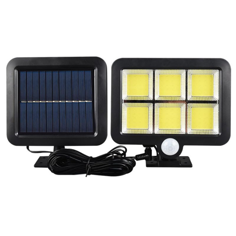 Ahuja International Modern Solar Flood Lights with Motion Sensor 3 Working Mode 5W Adjustable Solar Powered Security For Indoor Use,Wall,Yard,Garage,Garden, Home Waterproof Night Spotlight L