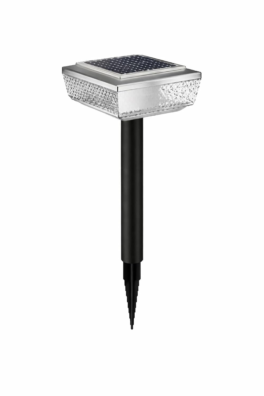 Ahuja International Crystal Glow Solar Pathway Light Solar Garden Spike Light Outdoor, Pathway, Home Decor, Waterproof, Decorative, Spike Light, Warm White
