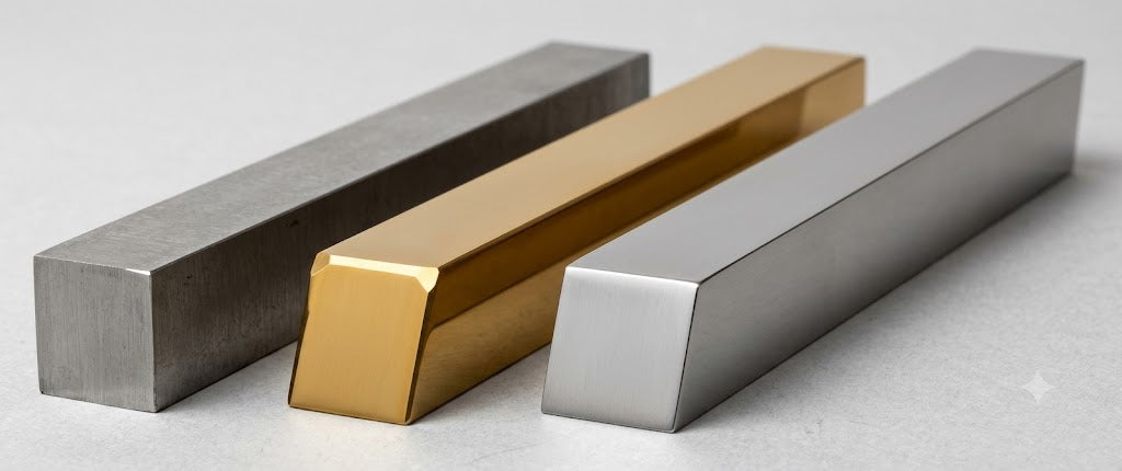 HSS SQUARE TOOLBITS  3/2" X 3/2" X 3" TO 3/8" X 3/8" X 10" (Grade M35 -5% Co.) Pack of 10