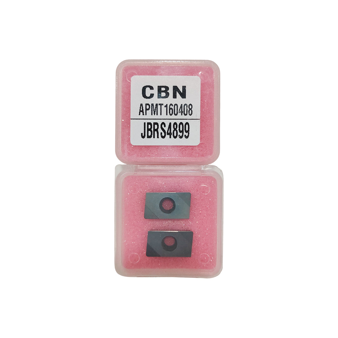 CBN APMT160408 for cast iron machining pack of 2 inserts