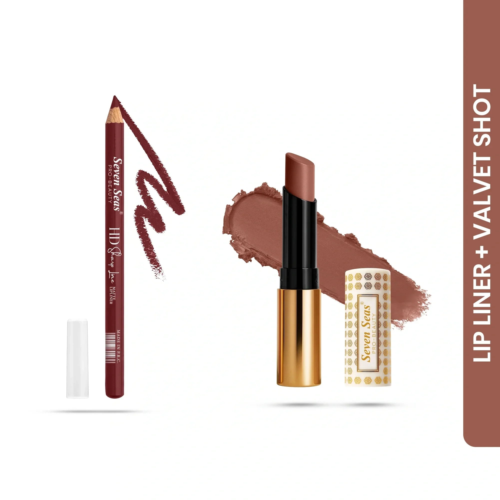 Velvet Shot Matte Lipstick + Lipliner Combo
