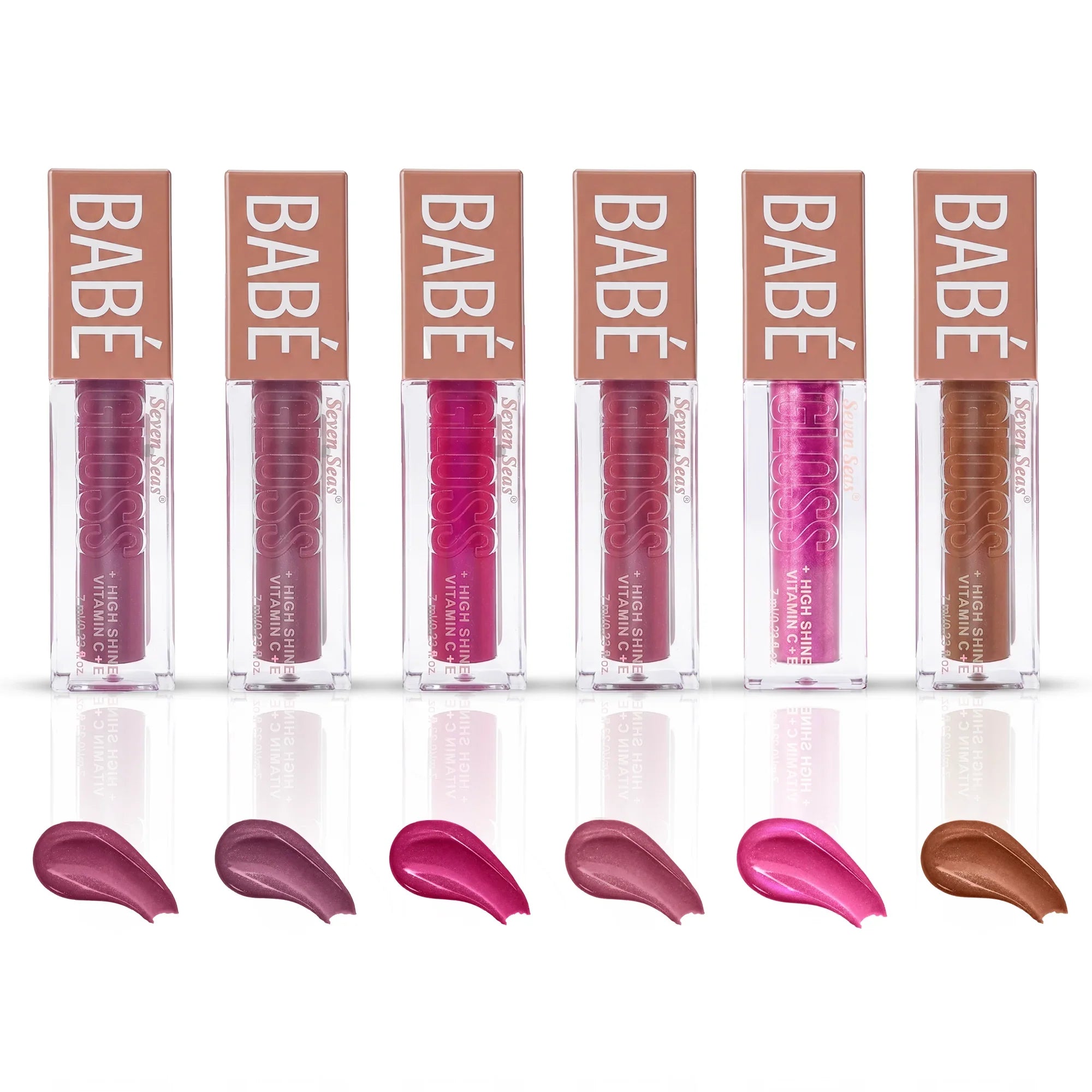 Lip Gloss 6 pack combo (7-12)