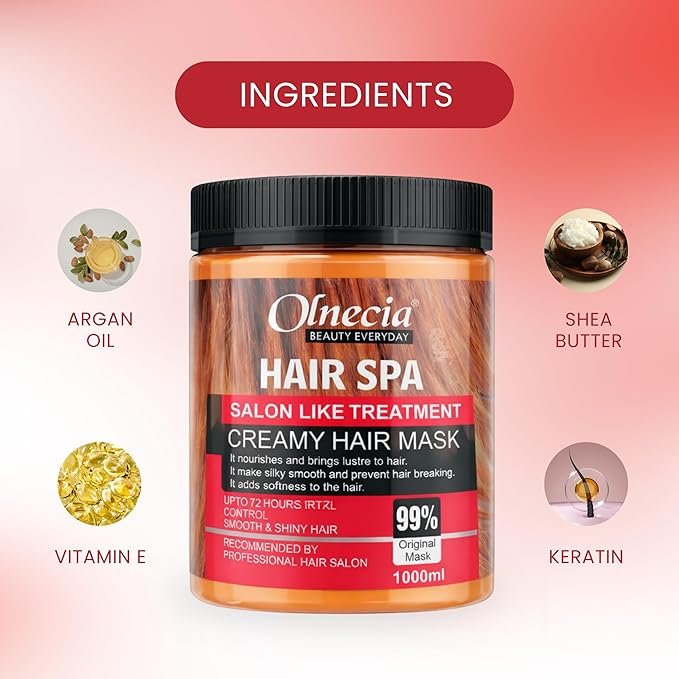 Olnecia Hair Spa Creamy Hair Mask 1000ml
